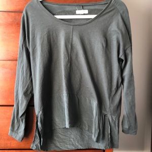 Madewell green tunic